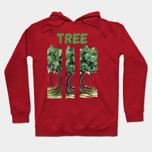 tree Hoodie by designs lovers